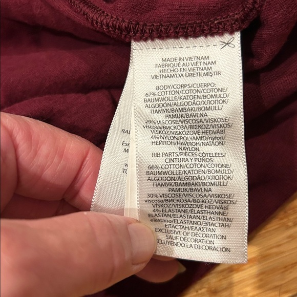Polo Ralph Lauren Cottagecore Performance Burgundy Sweater Pullover M - Picture 3 of 7